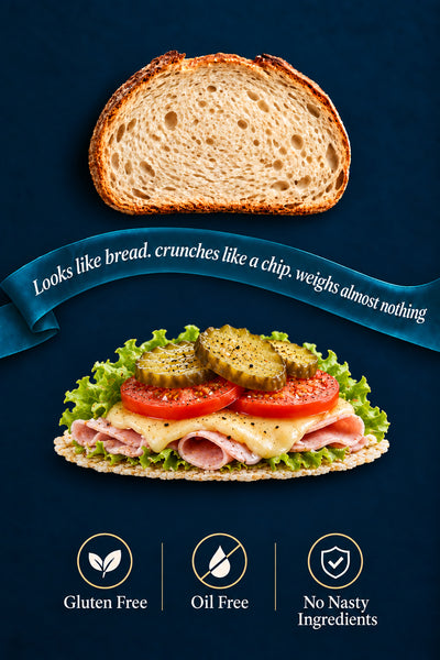 3 calories light gluten free toasts