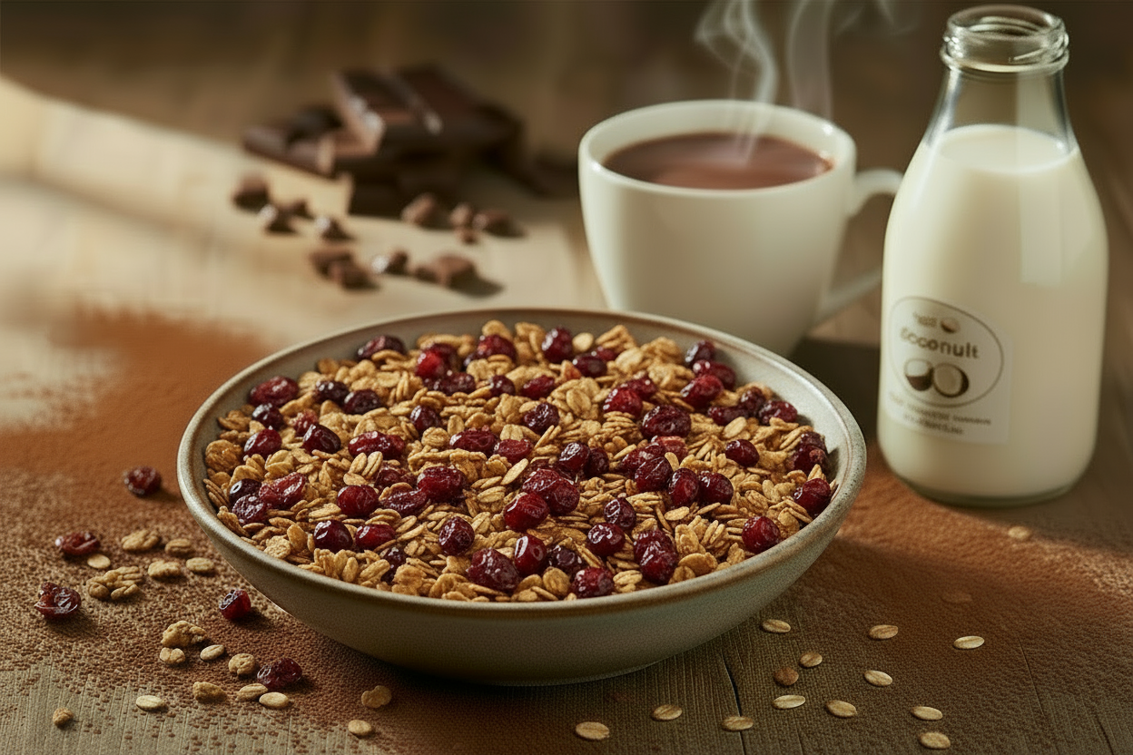 bits less than that . smaller. more almonds but roasted and cranberries larger jumbo  