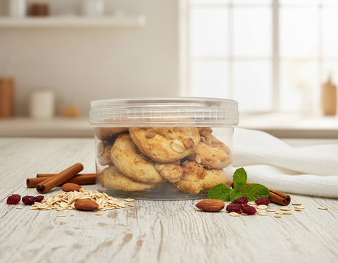 Crispy Grains - 33 calories Low Carbs & Diabetic Friendly Cookies - Chocopro Superfoods