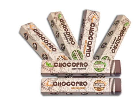 gluten free chocolate bars, milk and dark, rich in nuts and seeds (10 to 12 g plant proteins )